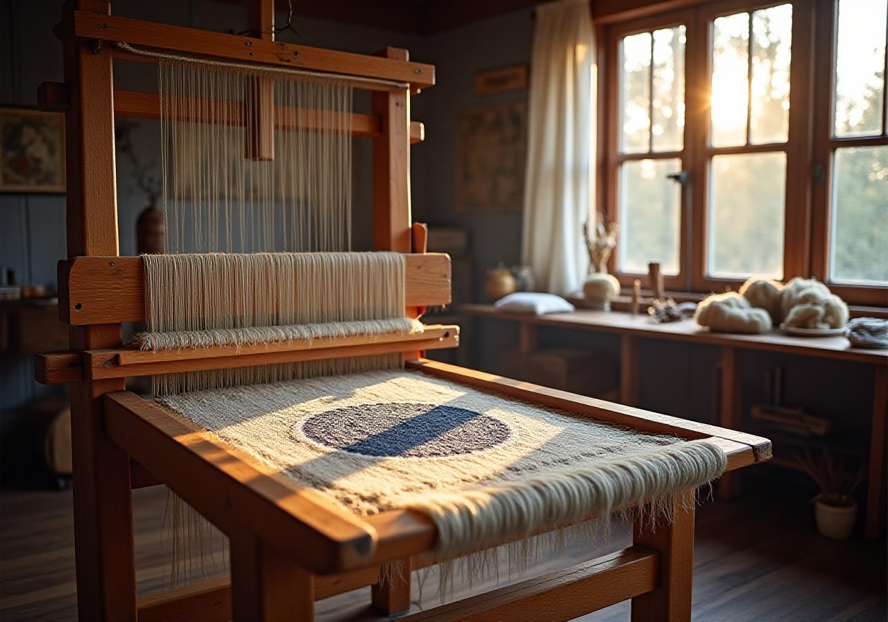 Tradisjonelt norsk vevverksted